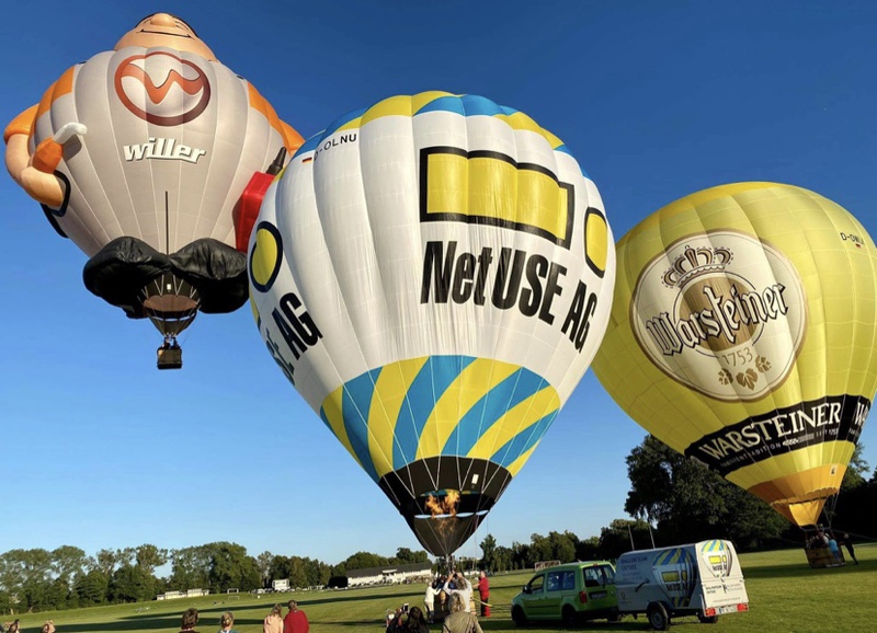 Ballone bei der Willer Balloon Sail in Kiel
